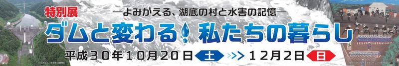 特別展 ダムと変わる！私たちの暮らし - 埼玉県立歴史と民俗の博物館