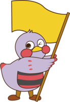 旗を振るさいたまっち