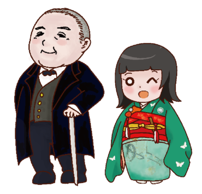 栄一さんとたまちゃんの画像