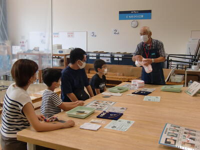 体験学習ボランティアの様子・その１