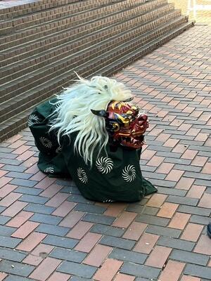 獅子舞の様子・その２